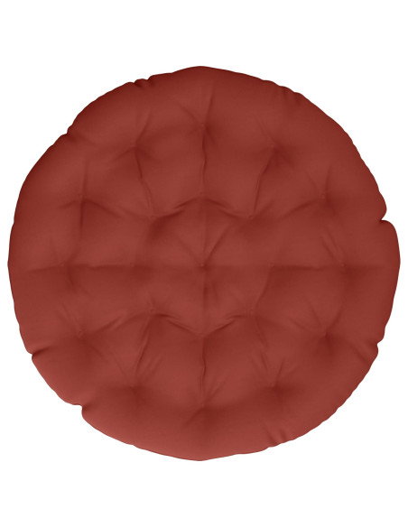 Cuscino per Sedia Papasan VIANEN 100% Poliestere Rosso