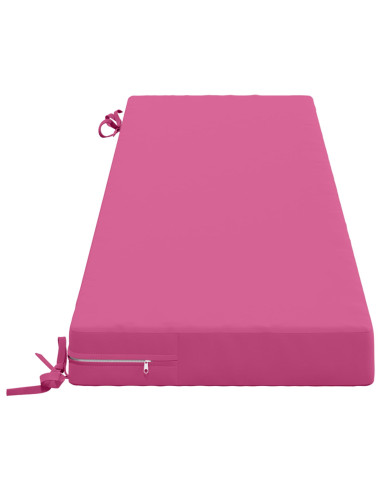 Cuscini per Panchina a 2 Pezzi SOEST 2 pz 100% Poliestere Rosa