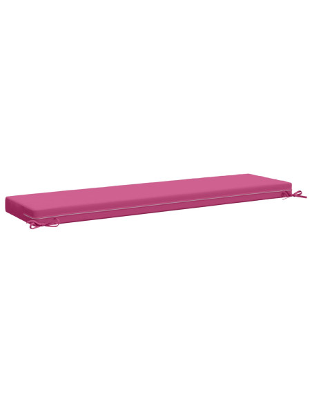 Cuscini per Panchina a 2 Pezzi SOEST 2 pz 100% Poliestere Rosa