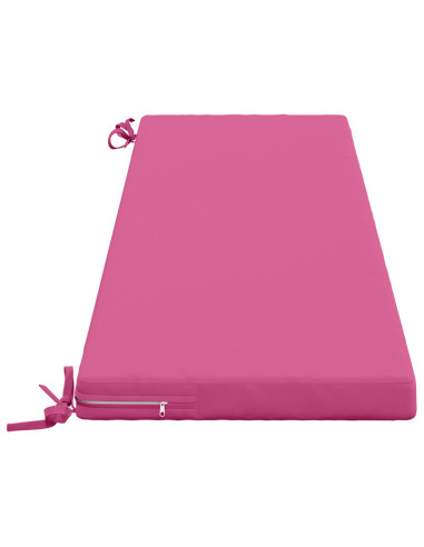 Cuscini per Panchina a 2 Pezzi SOEST 2 pz 100% Poliestere Rosa