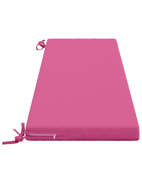 Cuscini per Panchina a 2 Pezzi SOEST 2 pz 100% Poliestere Rosa
