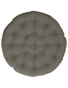 Cuscino per Sedia Papasan VIANEN 100% Poliestere Grigio 2