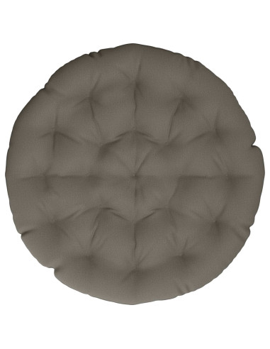 Cuscino per Sedia Papasan VIANEN 100% Poliestere Grigio