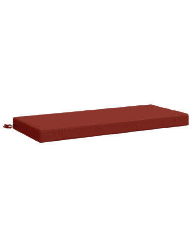 Cuscini per Panchina a 2 Pezzi SOEST 2 pz 100% Poliestere Rosso