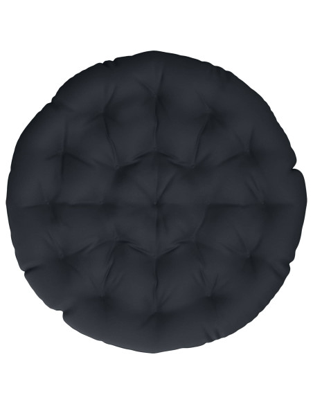 Cuscino per Sedia Papasan VIANEN 100% Poliestere Blu Scuro