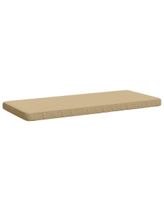 Cuscino per Panchina a 1 Pezzo VUGHT 100% Poliestere Beige
