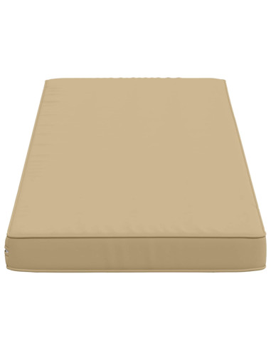 Cuscino per Panchina a 1 Pezzo VUGHT 100% Poliestere Beige