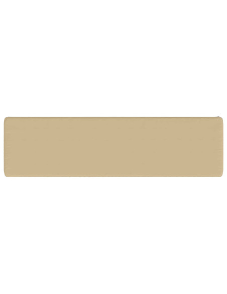 Cuscino per Panchina a 1 Pezzo VUGHT 100% Poliestere Beige