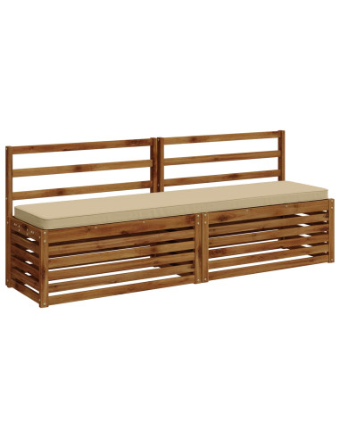 Cuscino per Panchina a 1 Pezzo VUGHT 100% Poliestere Beige