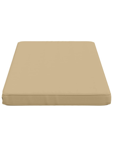 Cuscino per Panchina a 1 Pezzo VUGHT 100% Poliestere Beige