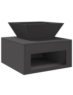 Focolare Nero 50 x 50 x 40 cm Acciaio 2