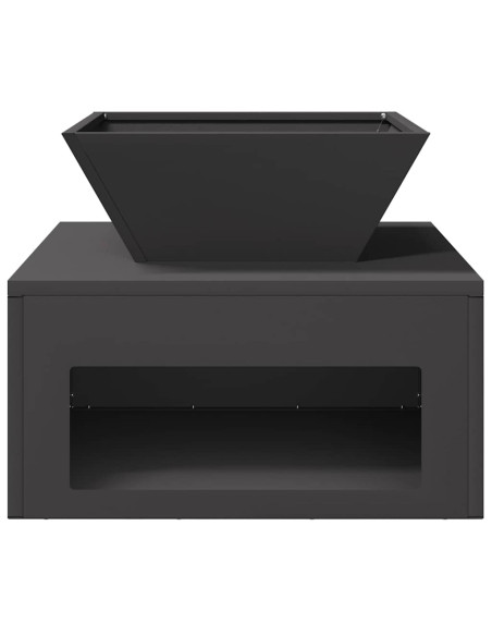 Focolare Nero 50 x 50 x 40 cm Acciaio
