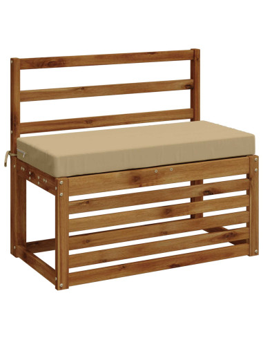 Cuscini per Panchina a 2 Pezzi SOEST 2 pz 100% Poliestere Beige