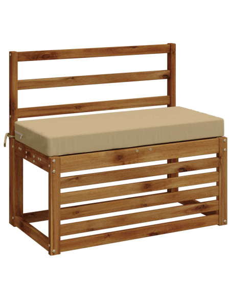 Cuscini per Panchina a 2 Pezzi SOEST 2 pz 100% Poliestere Beige
