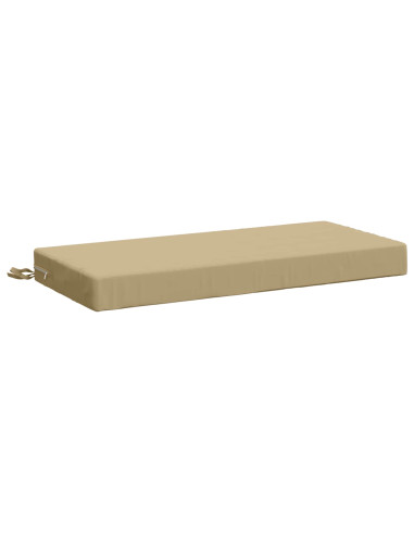 Cuscini per Panchina a 2 Pezzi SOEST 2 pz 100% Poliestere Beige