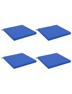 Cuscini per Sedia in 4 Pezzi SOEST 4 pz 100% Poliestere