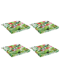 Cuscini per Sedia in 4 Pezzi SOEST 4 pz 100% Poliestere