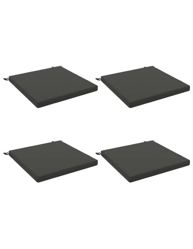Cuscini per Sedia in 4 Pezzi SOEST 4 pz 100% Poliestere