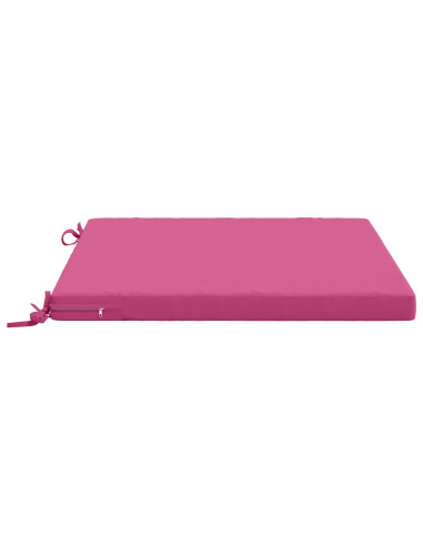 Cuscini per Sedia in 4 Pezzi SOEST 4 pz 100% Poliestere Rosa