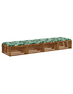 Cuscini per Sedia in 4 Pezzi SOEST 4 pz 100% Poliestere 2