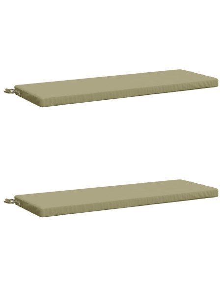 Cuscini per Panchina a 2 Pezzi SOEST 2 pz 100% Poliestere