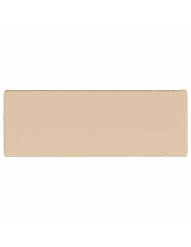 Cuscino per Panchina a 1 Pezzo VUGHT 100% Poliestere Crema