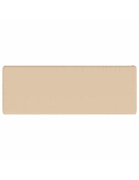 Cuscino per Panchina a 1 Pezzo VUGHT 100% Poliestere Crema