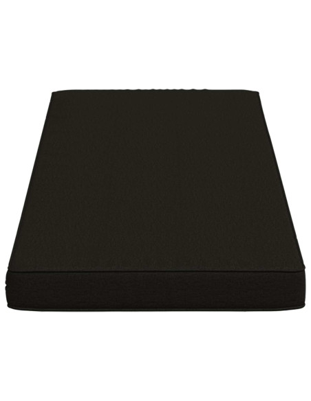 Cuscini per Panchina a 2 Pezzi VUGHT 2 pz 100% Poliestere Nero