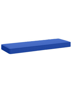 Cuscino per Panchina a 1 Pezzo VUGHT 100% Poliestere Blu Reale