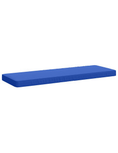 Cuscino per Panchina a 1 Pezzo VUGHT 100% Poliestere Blu Reale
