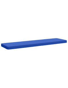 Cuscino per Panchina a 1 Pezzo VUGHT 100% Poliestere Blu Reale