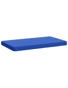 Cuscino per Panchina a 1 Pezzo VUGHT 100% Poliestere Blu Reale