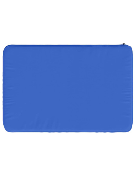 Cuscino per Panchina a 1 Pezzo VUGHT 100% Poliestere Blu Reale