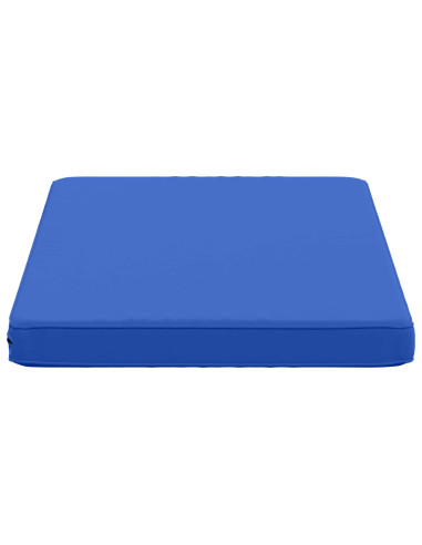 Cuscino per Panchina a 1 Pezzo VUGHT 100% Poliestere Blu Reale