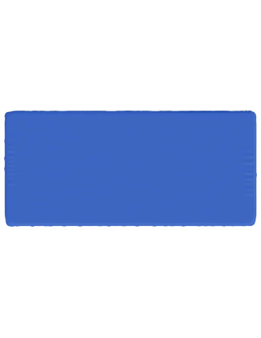 Cuscino per Panchina a 1 Pezzo VUGHT 100% Poliestere Blu Reale