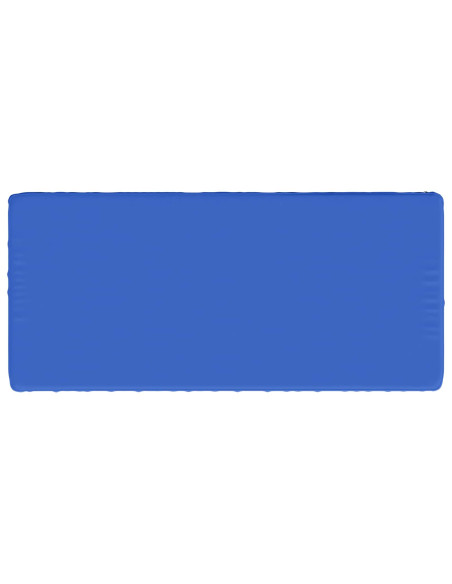 Cuscino per Panchina a 1 Pezzo VUGHT 100% Poliestere Blu Reale