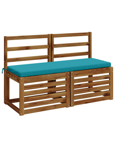 Cuscini per Panchina a 2 Pezzi SOEST 2 pz 100% Poliestere