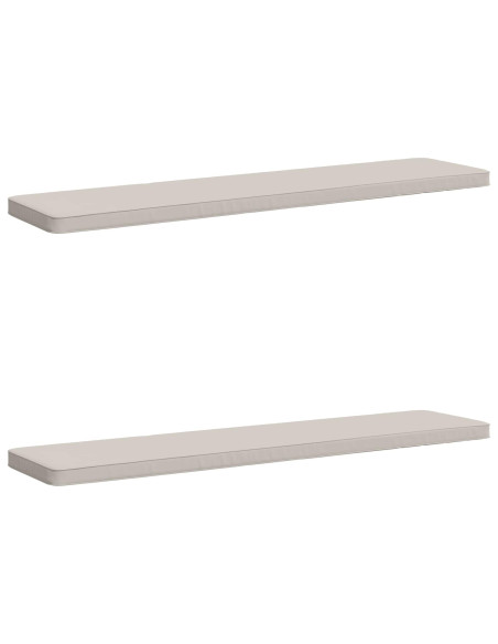 Cuscini per Panchina a 2 Pezzi VUGHT 2 pz 100% Poliestere