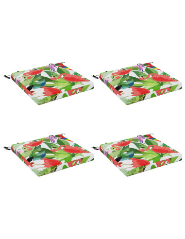 Cuscini per Sedia in 4 Pezzi SOEST 4 pz 100% Poliestere