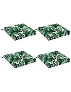 Cuscini per Sedia in 4 Pezzi SOEST 4 pz 100% Poliestere