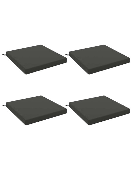 Cuscini per Sedia in 4 Pezzi SOEST 4 pz 100% Poliestere