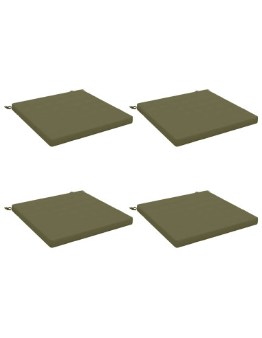 Cuscini per Sedia in 4 Pezzi SOEST 4 pz 100% Poliestere