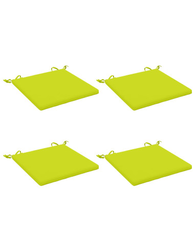 Cuscini per Sedia in 4 Pezzi SOEST 4 pz 100% Poliestere