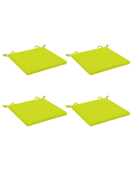 Cuscini per Sedia in 4 Pezzi SOEST 4 pz 100% Poliestere