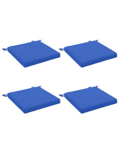 Cuscini per Sedia in 4 Pezzi SOEST 4 pz 100% Poliestere