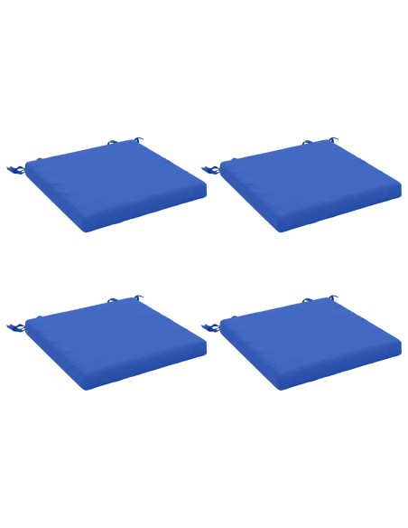 Cuscini per Sedia in 4 Pezzi SOEST 4 pz 100% Poliestere