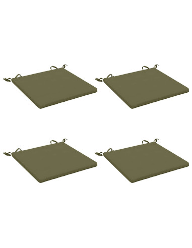 Cuscini per Sedia in 4 Pezzi SOEST 4 pz 100% Poliestere