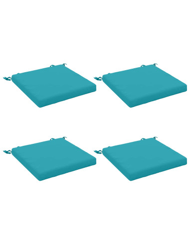 Cuscini per Sedia in 4 Pezzi SOEST 4 pz 100% Poliestere