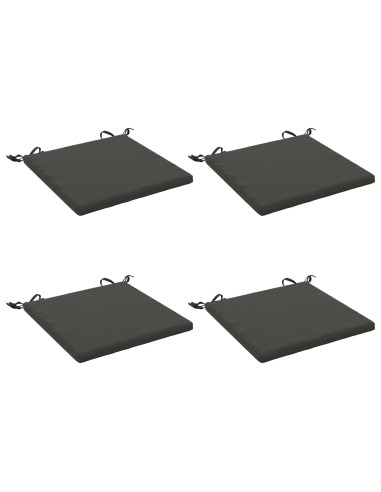 Cuscini per Sedia in 4 Pezzi SOEST 4 pz 100% Poliestere