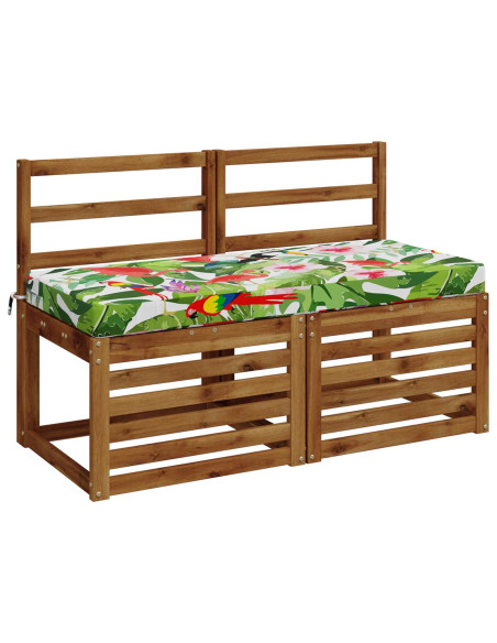 Cuscini per Panchina a 2 Pezzi SOEST 2 pz 100% Poliestere